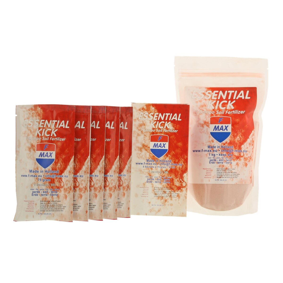 F-Max Essential Kick 5 x 75 g