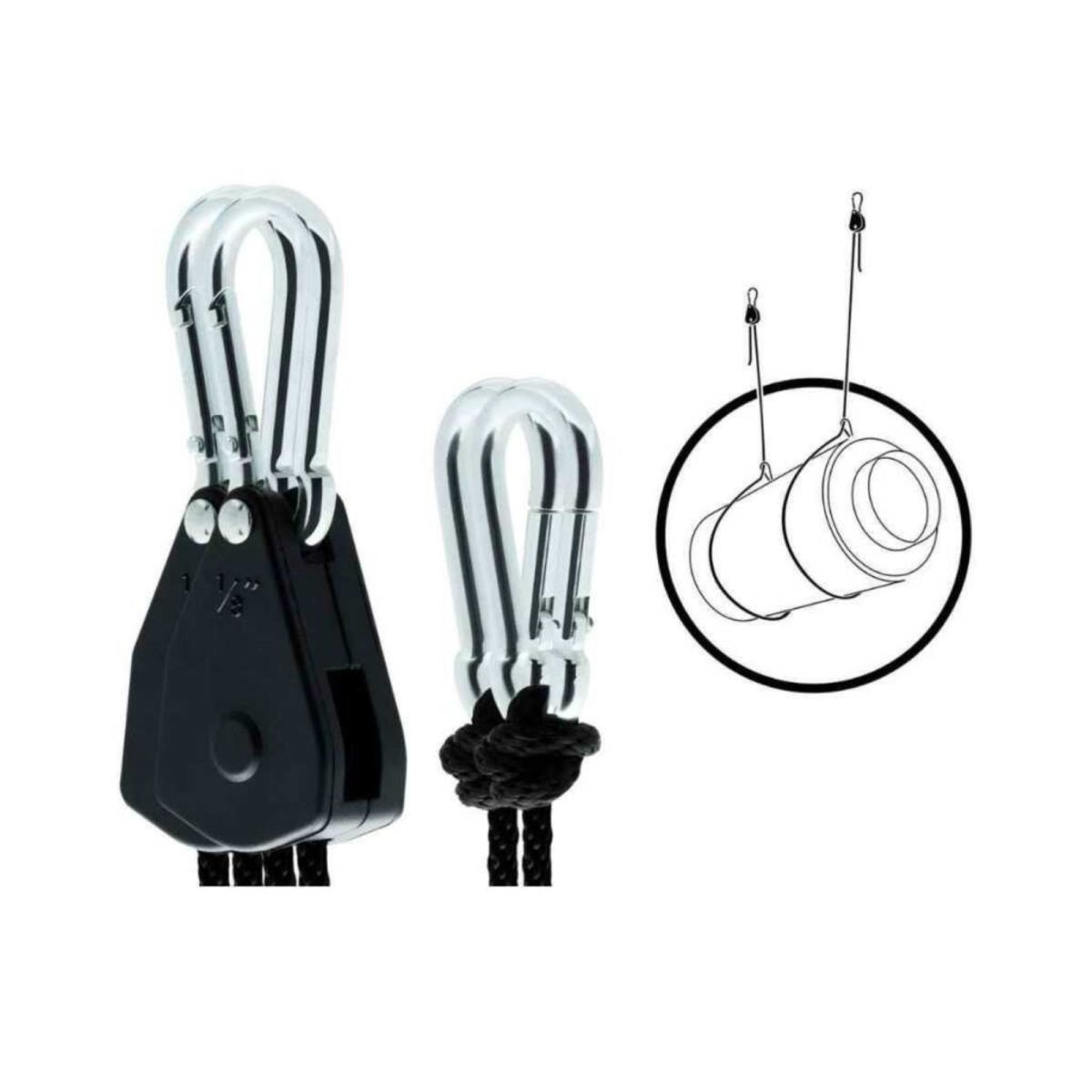 GHP Garden HighPro Prohanger 68 kg, kleine Karabiner