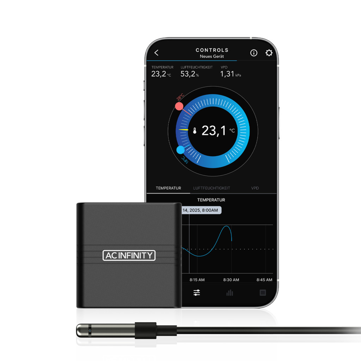 AC Infinity - CloudCom A1 Mini Smart Thermo-Hygrometer