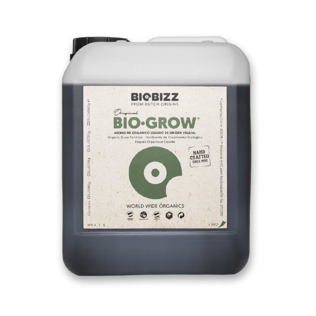 Biobizz Bio Grow 20 Liter