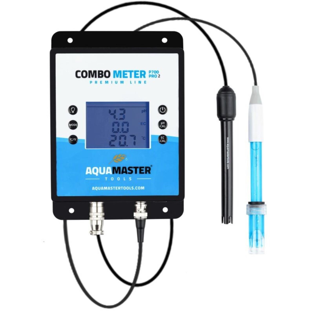 Aqua Master Tools P700 Pro 2 pH EC CF PPM Temp Monitor