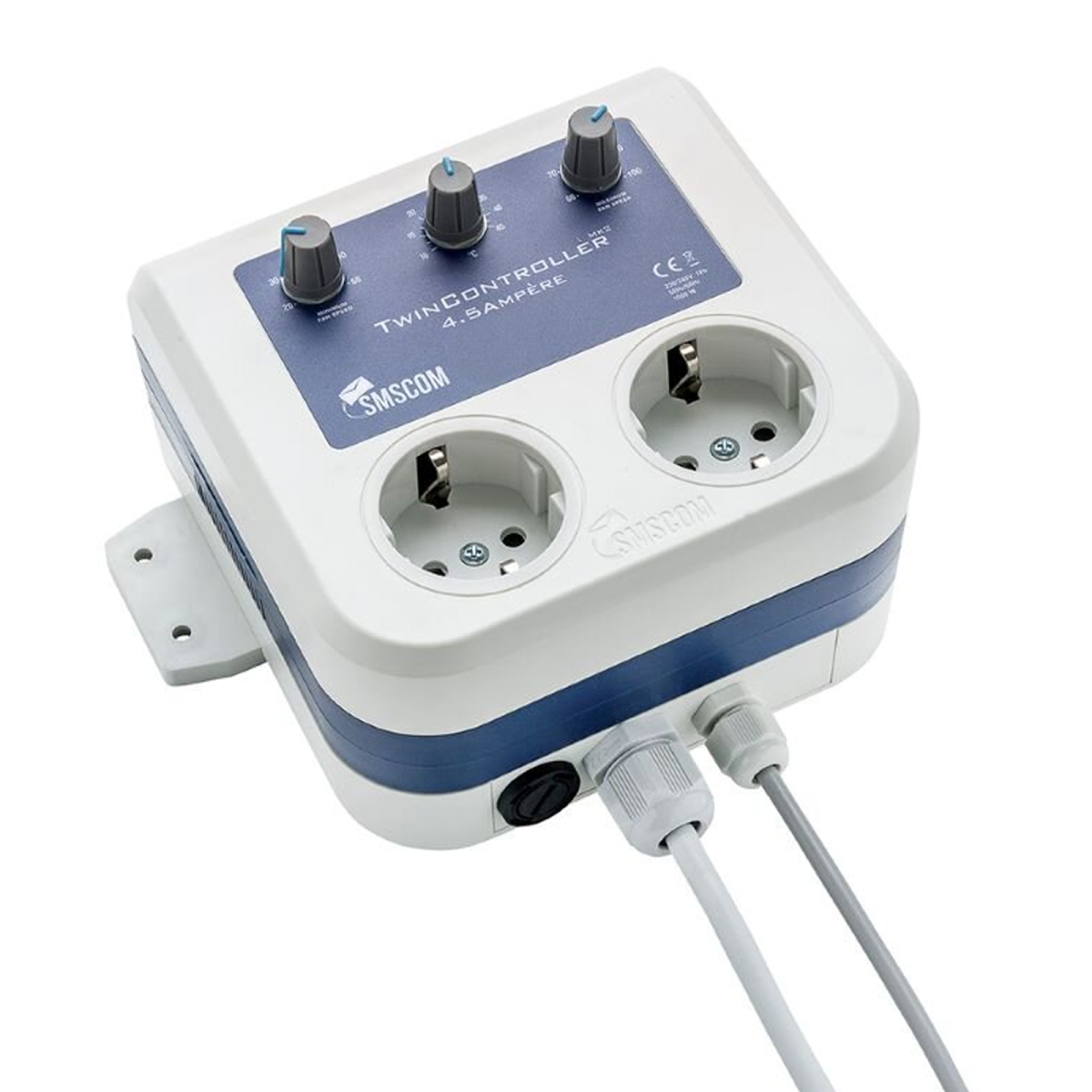 SMSCOM TwinController Mk2 4,5 A EU – 2-Kanal Lüftersteuerung