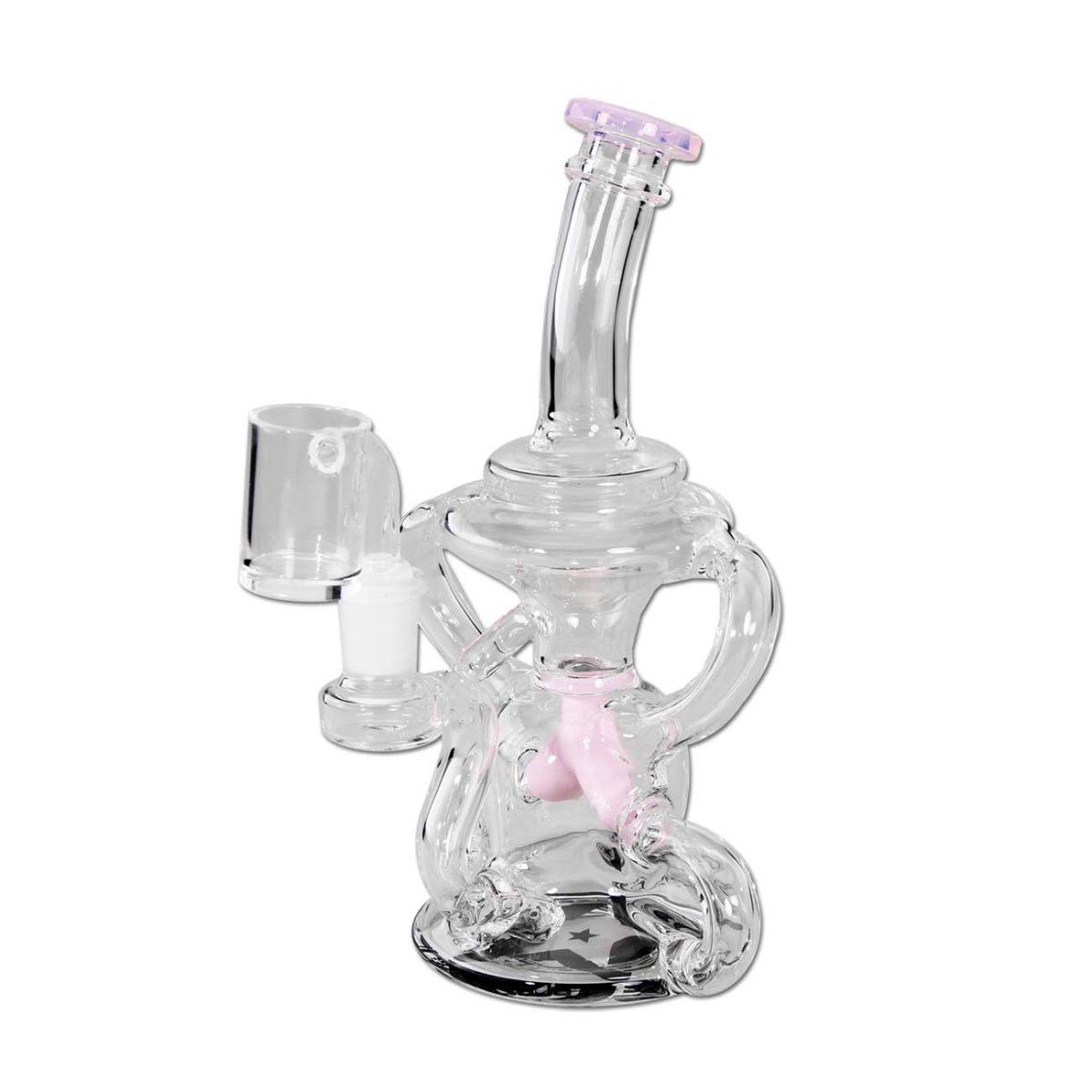 BLAZE Dab Rig Recycler Pink