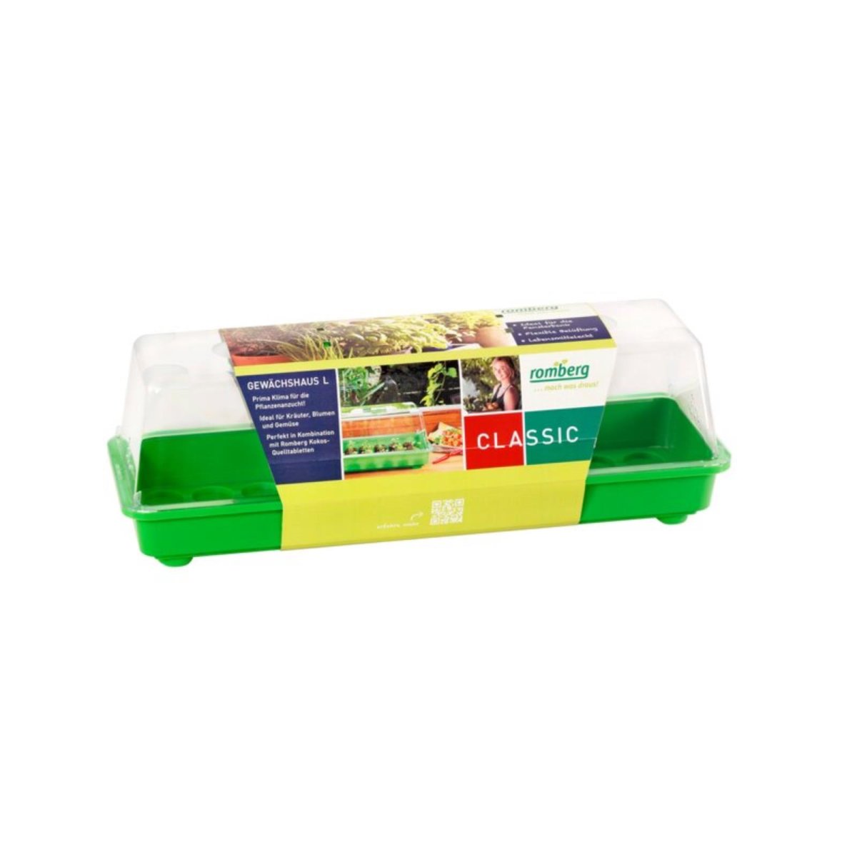 Romberg Gewächshaus Classic L 58x19x19 cm