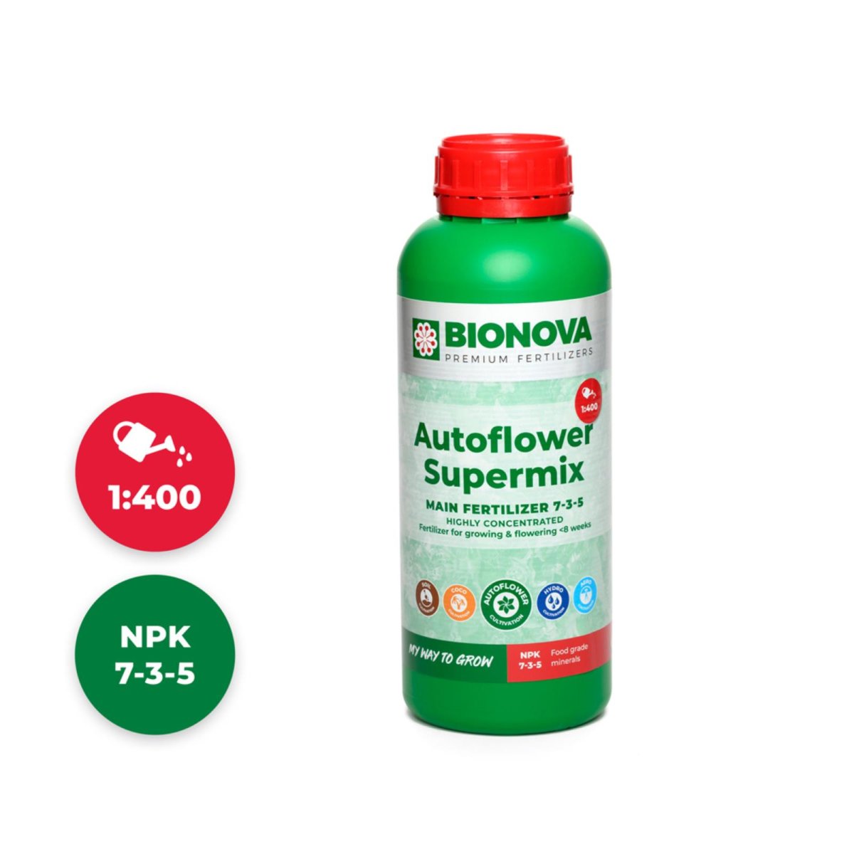 Bionova Autoflower Supermix 1 Liter