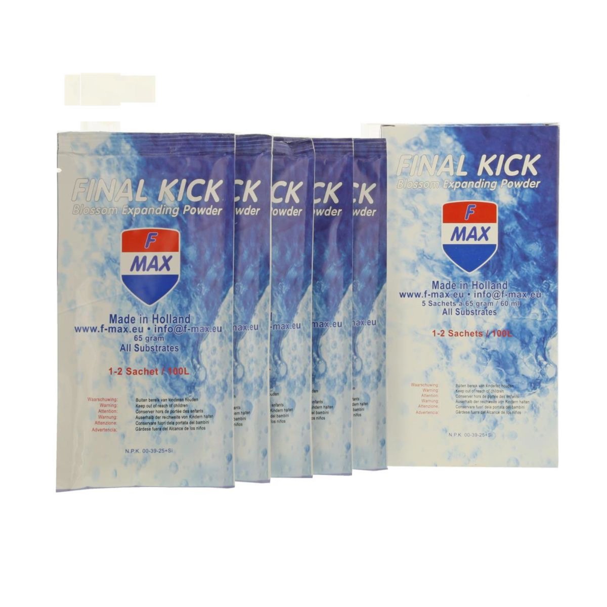 F-Max Final Kick 5 x 65 g