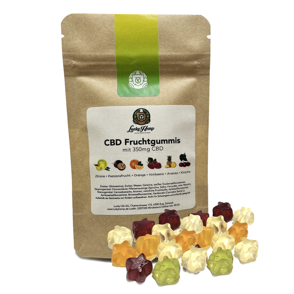 CBD Fruchtgummis - 35 Stück