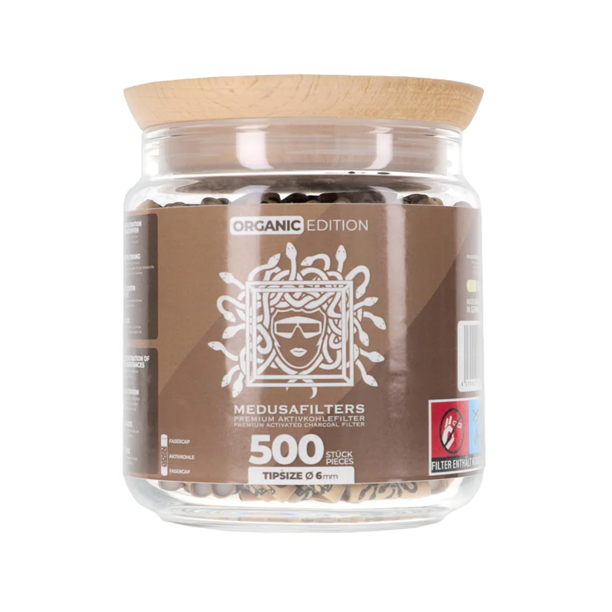Medusa 500er Glas - Organic