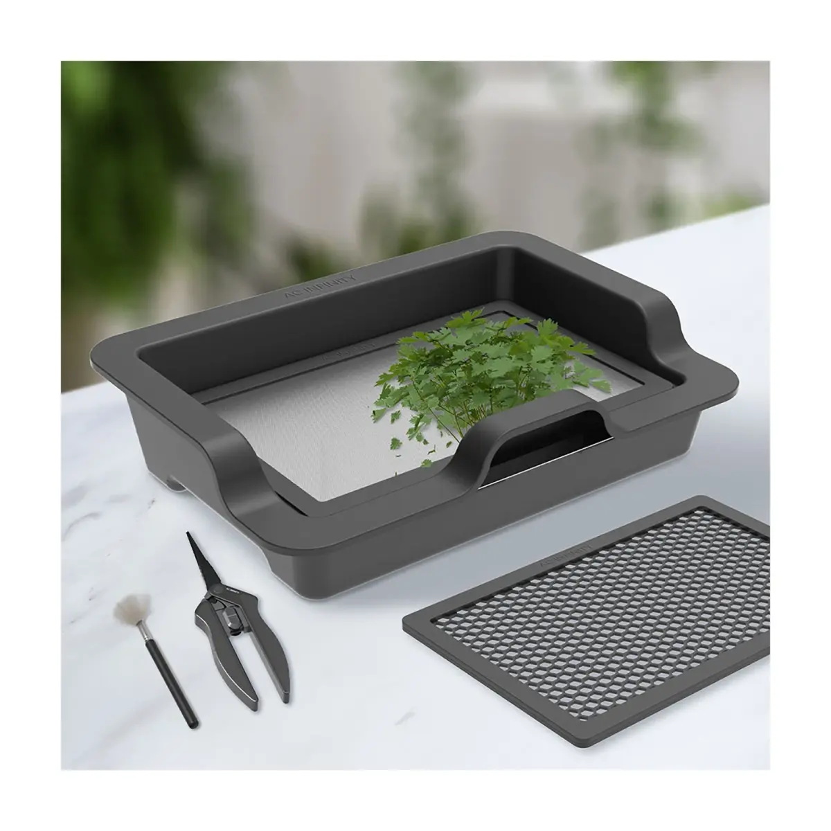 AC Infinity - Großes Trim‑Tablett‑System, 3‑Tablett‑ & 2‑Sieb‑Set