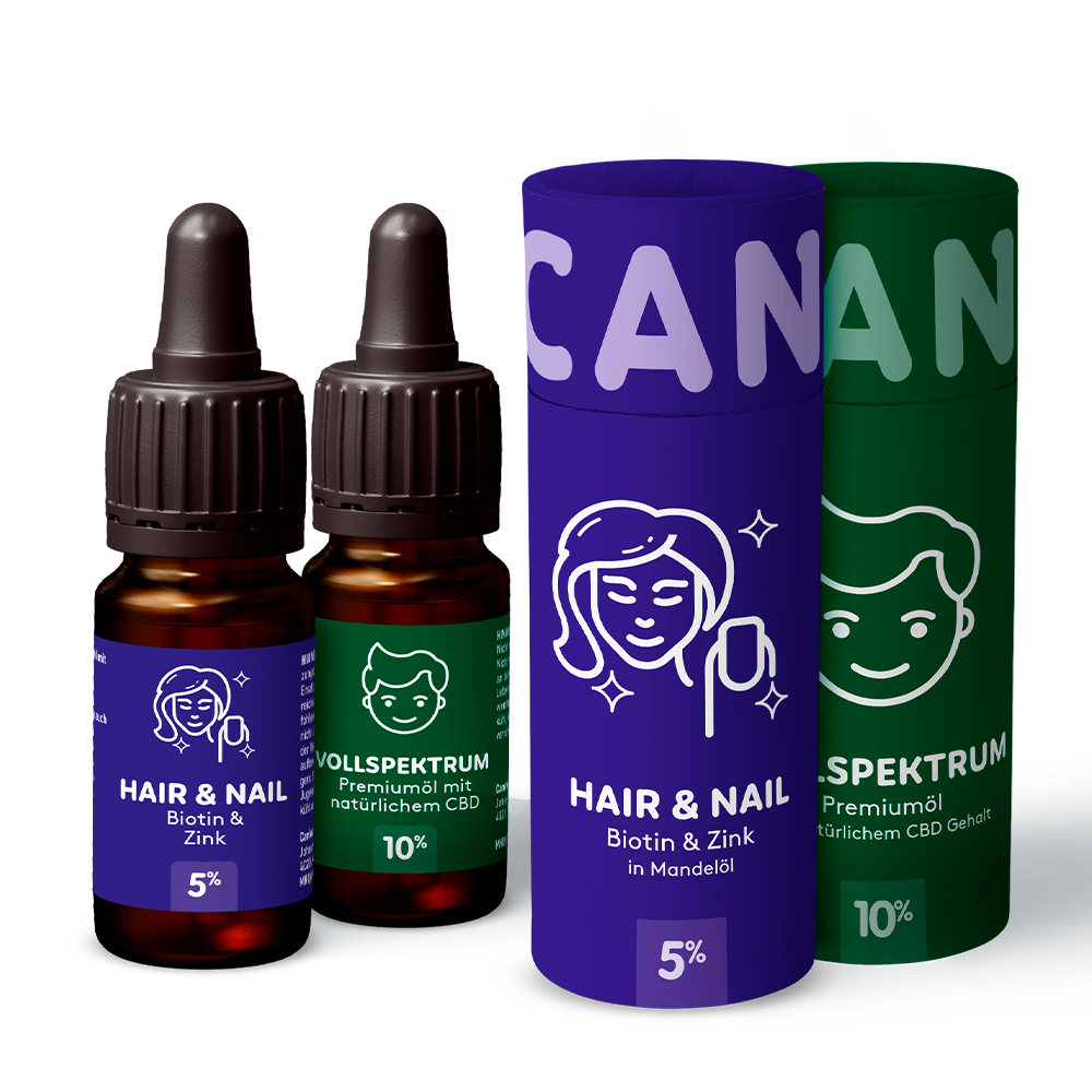 1+1 CBD Öl 10% + CBD Beautyöl 5%