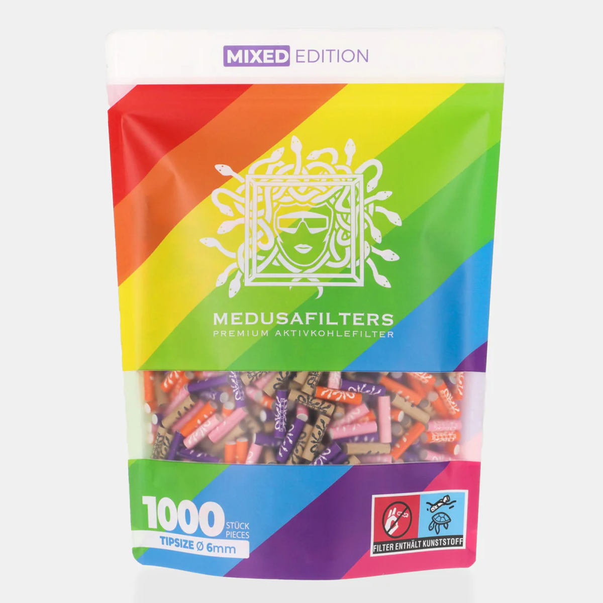 Medusa- 1000er Packung MIXED – Ø 6 mm
