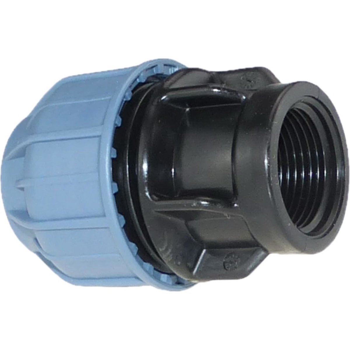 PE 25 mm - 1" - 25 mm IG Schraube