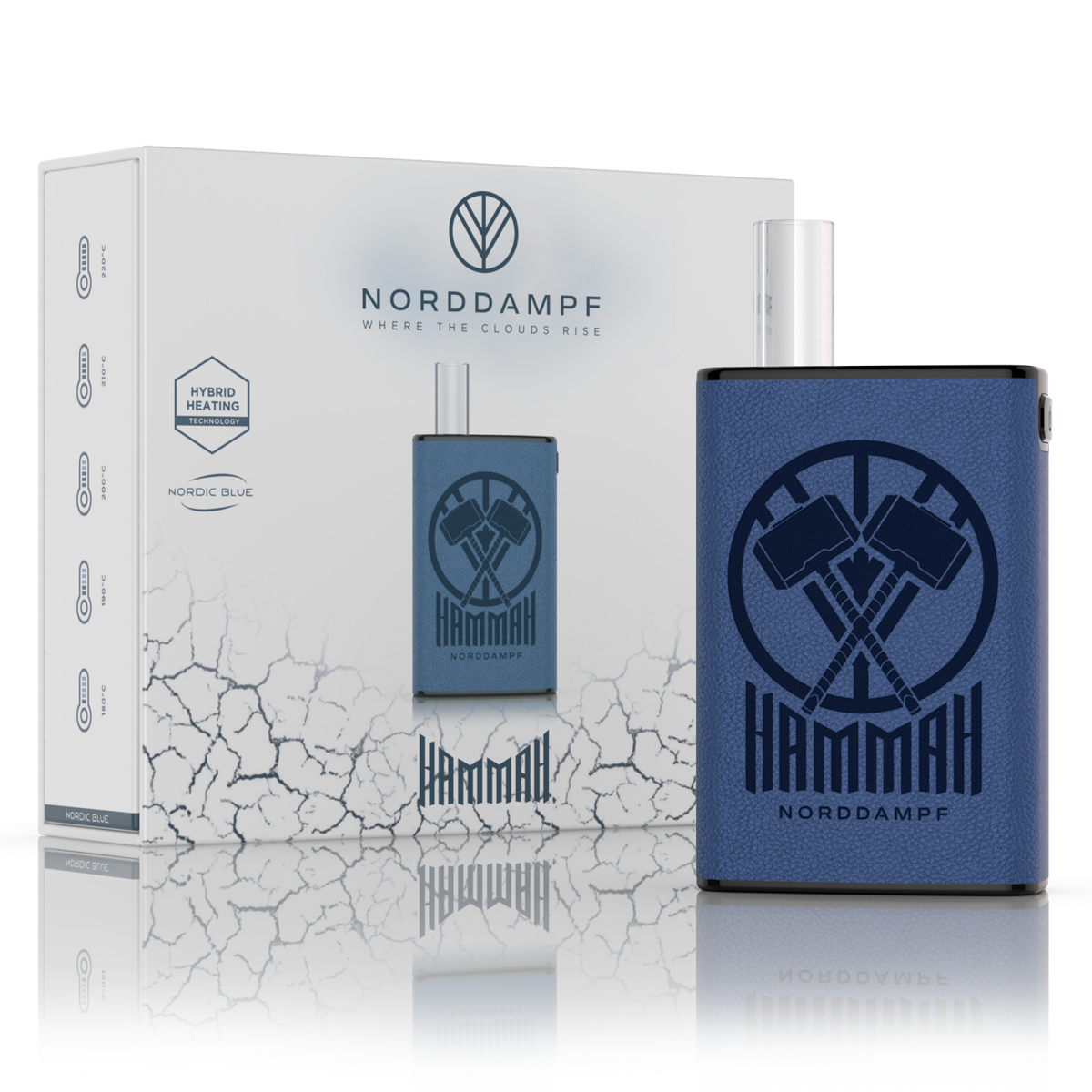 Norddampf HAMMAH Vaporizer - Deep Black
