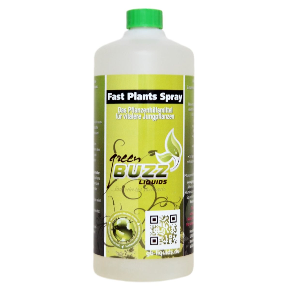 Green Buzz Liquids Fast Plant Spray 1 Liter