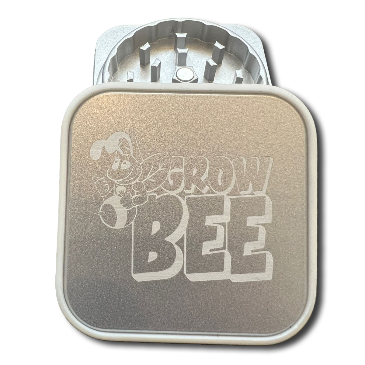 NV Grinder – Ceramic Coated Grinder 2-Piece (Ø 68 mm) - Growbee Edition