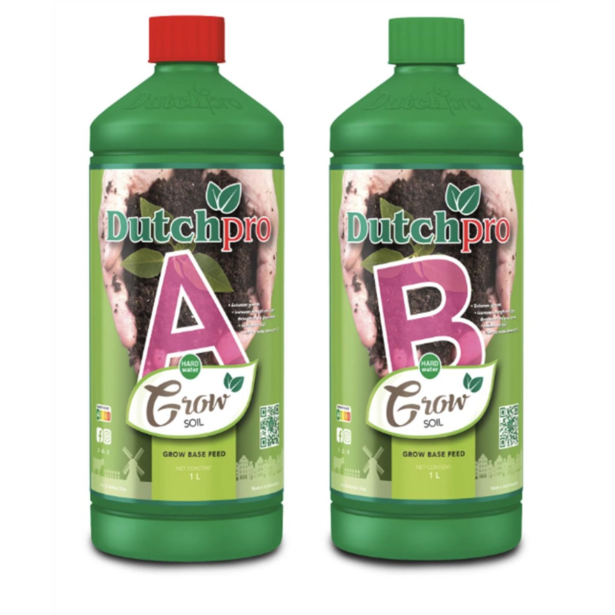 Dutchpro Grow A+B soil weiches Wasser je 1 Liter