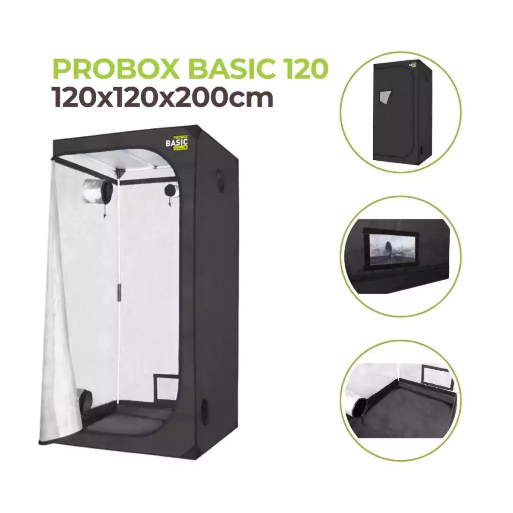 Growbox 120x120x200 cm PROBOX BASIC 120 Garden Highpro