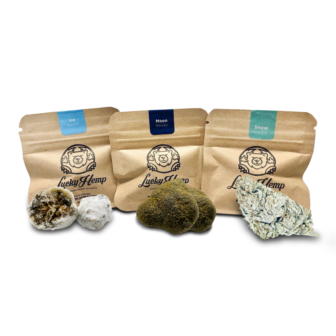 High CBD Probier-Set - 3 Sorten je 1g