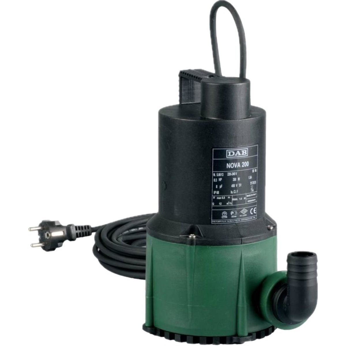 DAB Nova Up 180 M-NA mit Schwimmerschalter und 5m Kabel