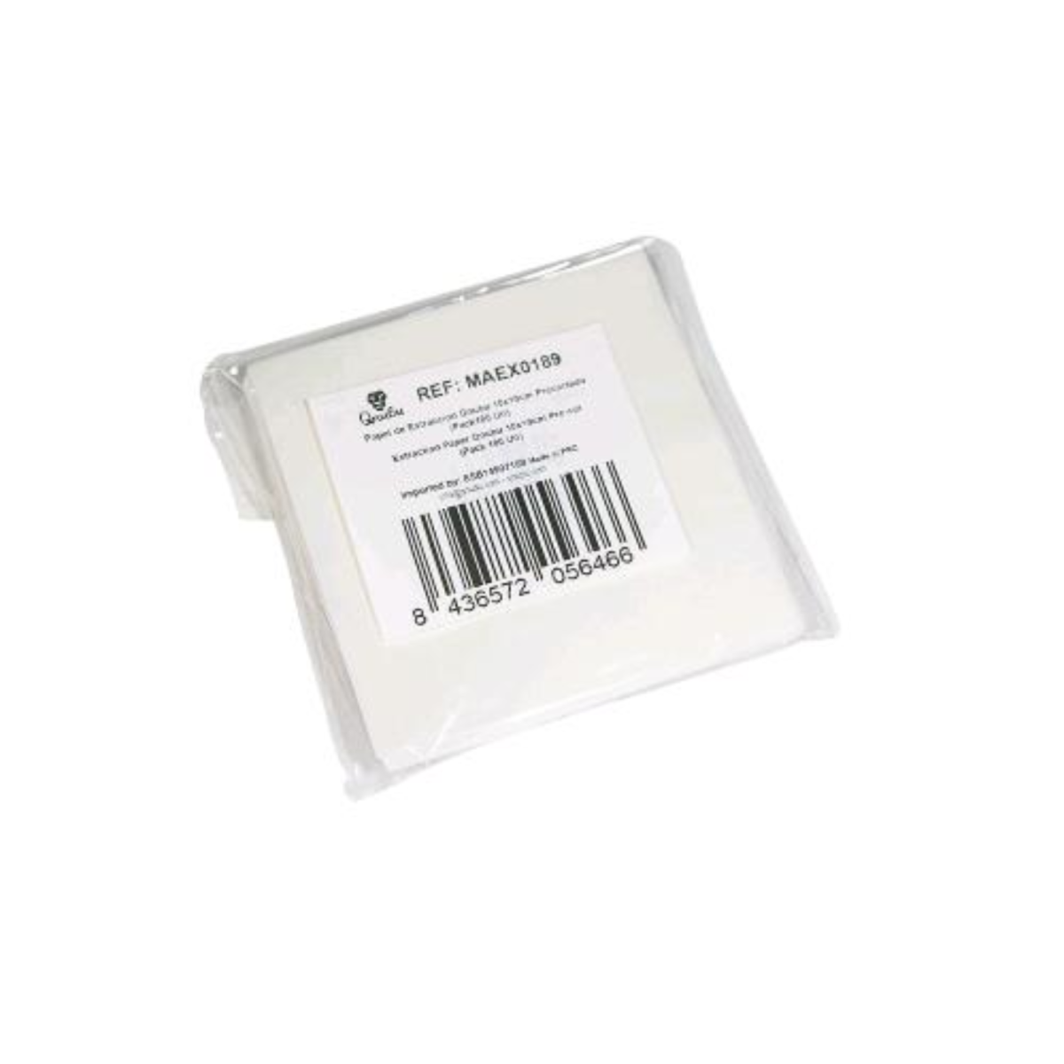 QNUBU Extraction Paper – Pack 100 Pre‑Cut 10×10 cm