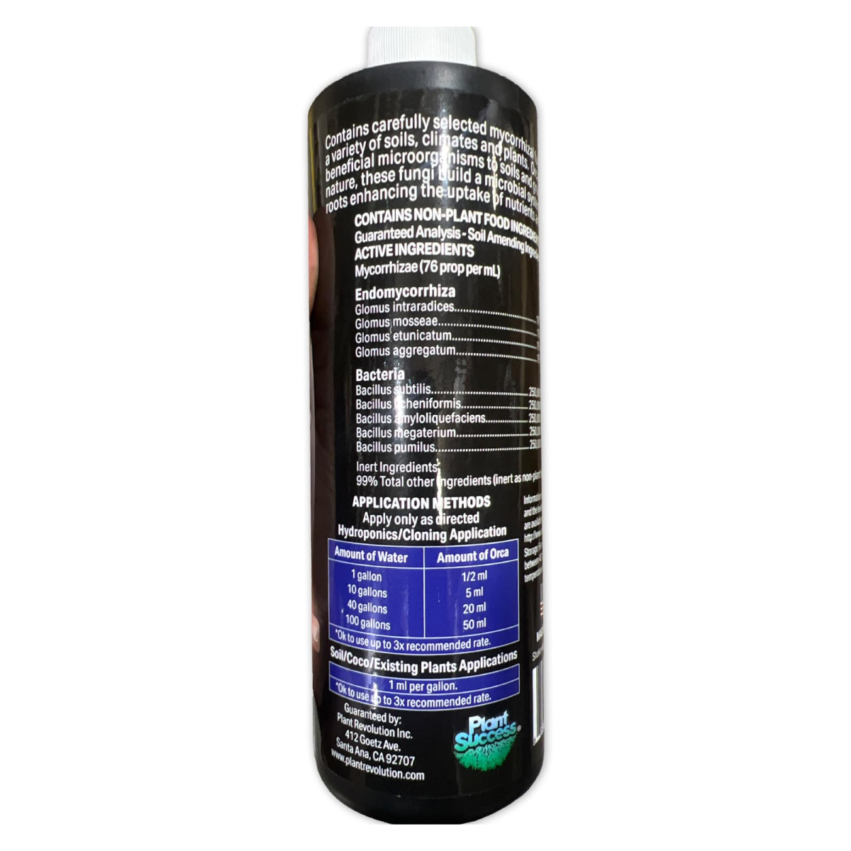 Plant Success - Orca Liquid Mycorrhizae 100 ml – Flüssiger Mykorrhiza- & Wurzelverstärker