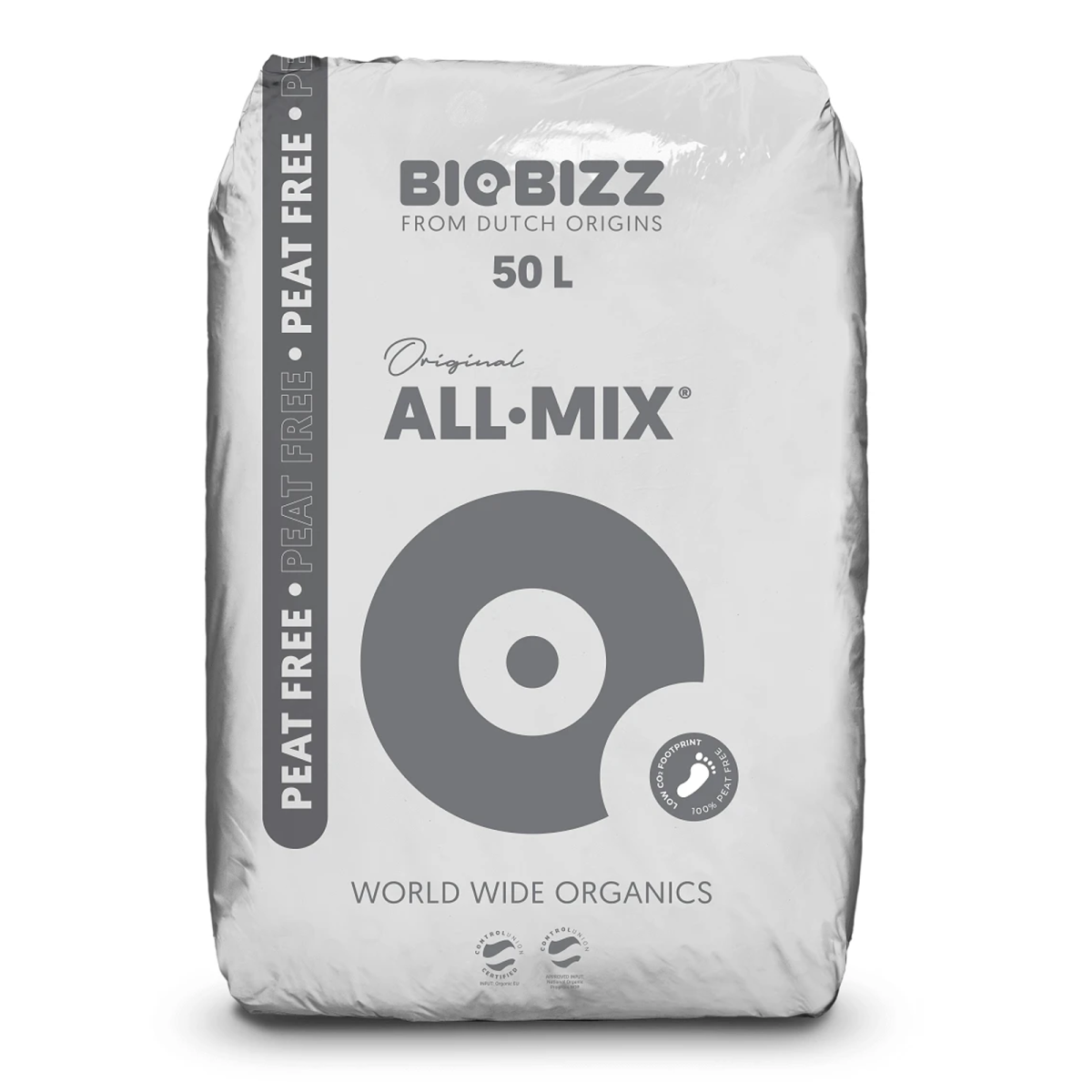 BioBizz All Mix Peat Free Erde – 50 L Sack – Torffrei