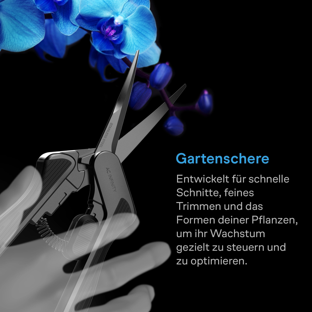 AC Infinity - Edelstahl Präzisionsschere grade