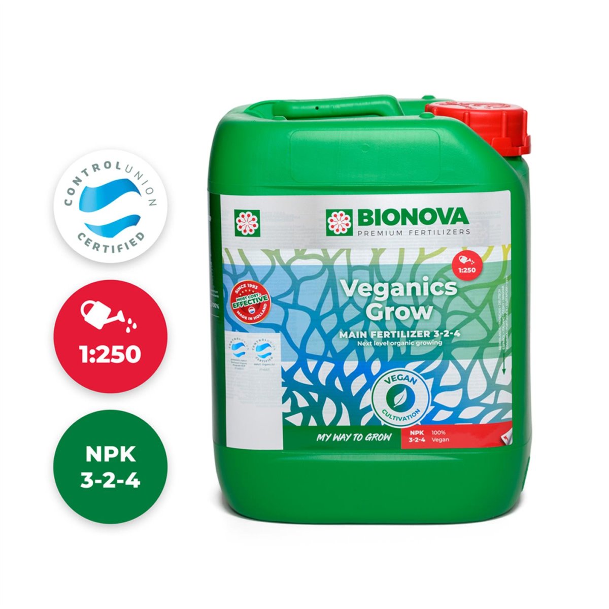 Bionova Veganics Grow 5 Liter