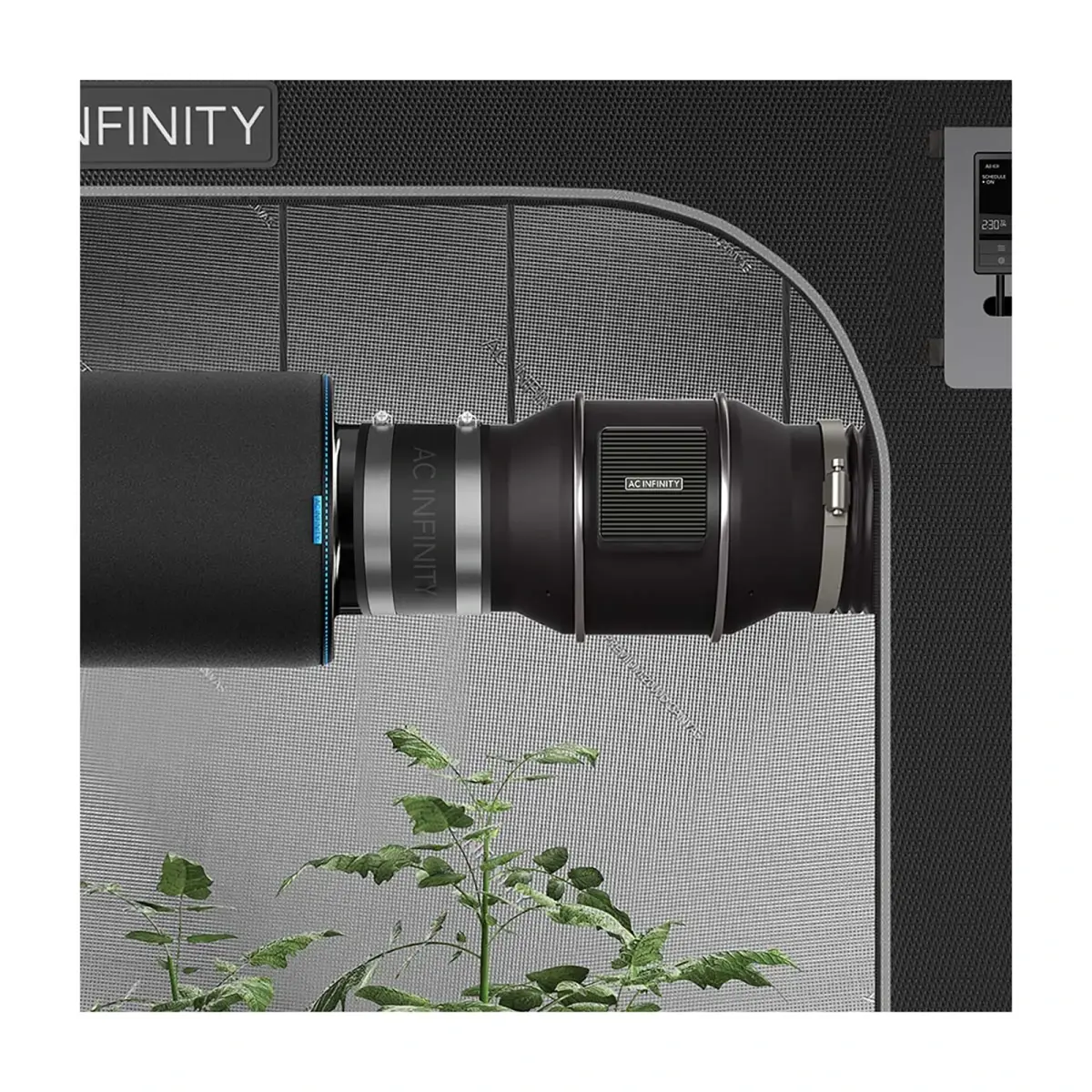 AC Infinity - Geräuschreduzierende Klemme 150 mm