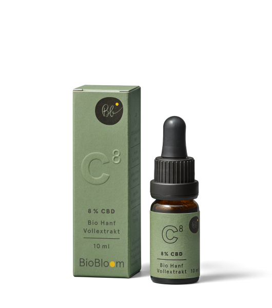 8% Bio CBD Öl - 10 ml