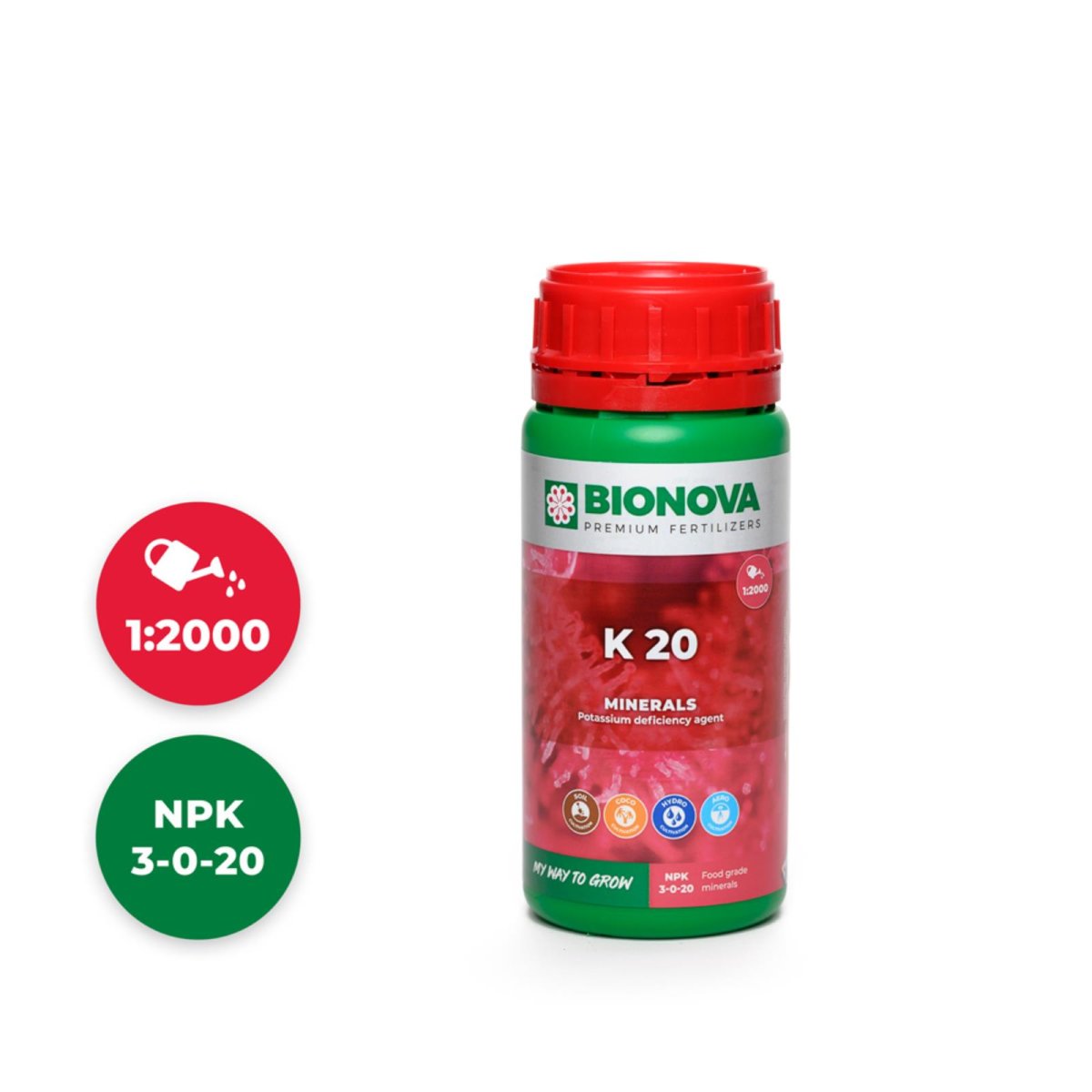 Bionova K 20 250 ml