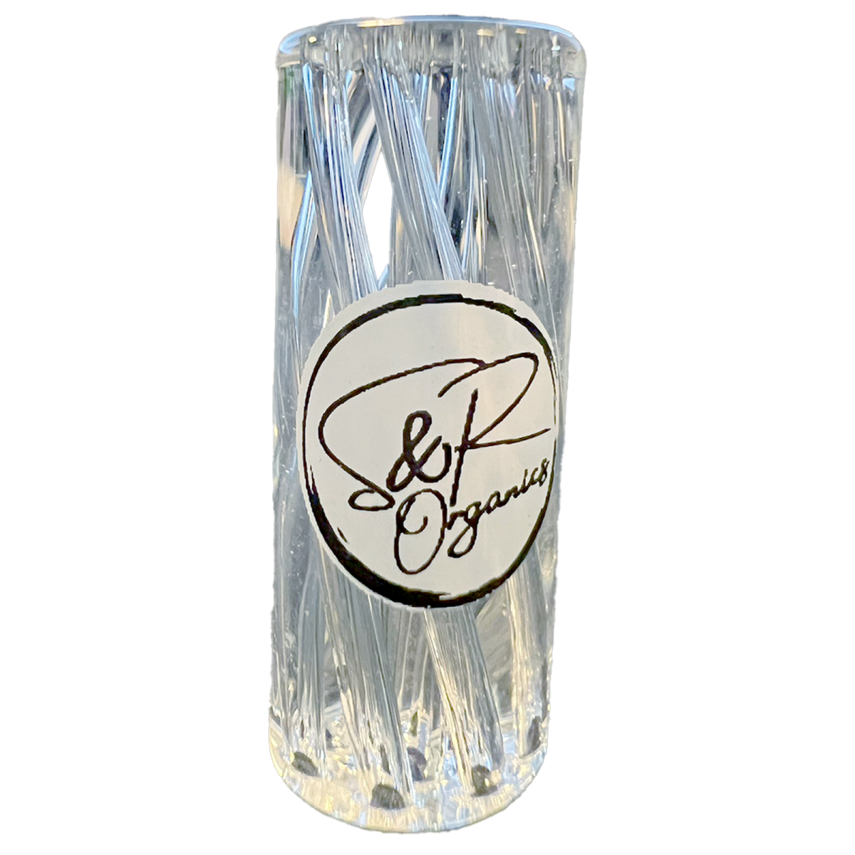 S&R Organics - Glass Filtertip (Vortex) 11mm - klar
