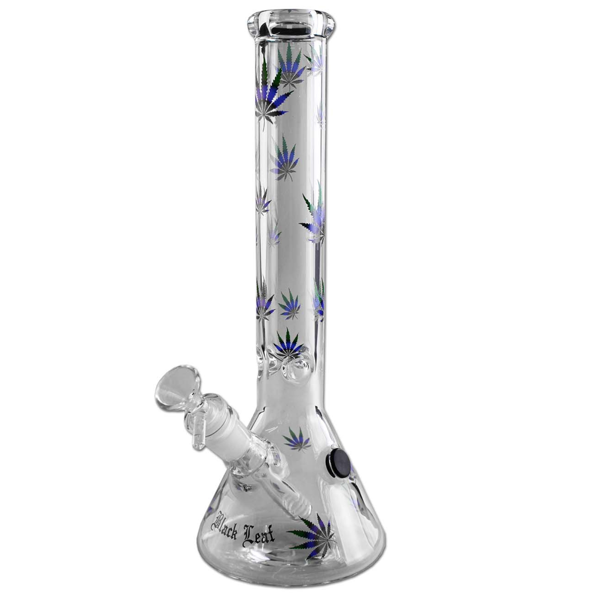 Black Leaf Pastel Leaves Beakerbong Ice