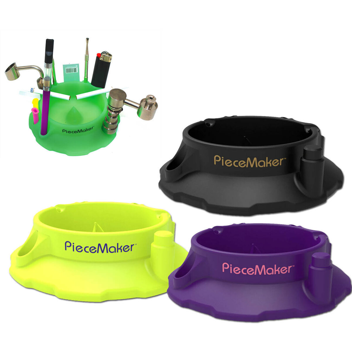 PieceMaker' 'Kashed' Knockout Black Silikonascher