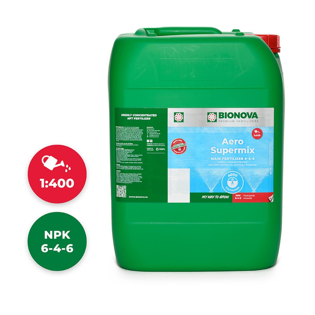 Bionova Aero Supermix 20 Liter