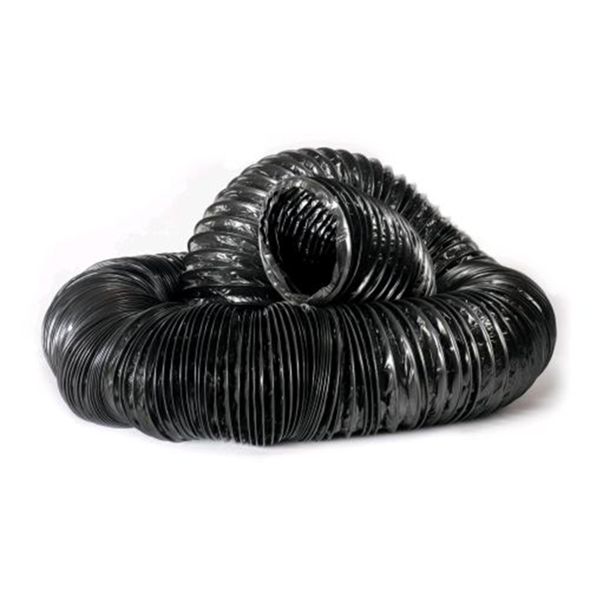 Lüftungsschlauch mit Ø 100 mm Schwarz