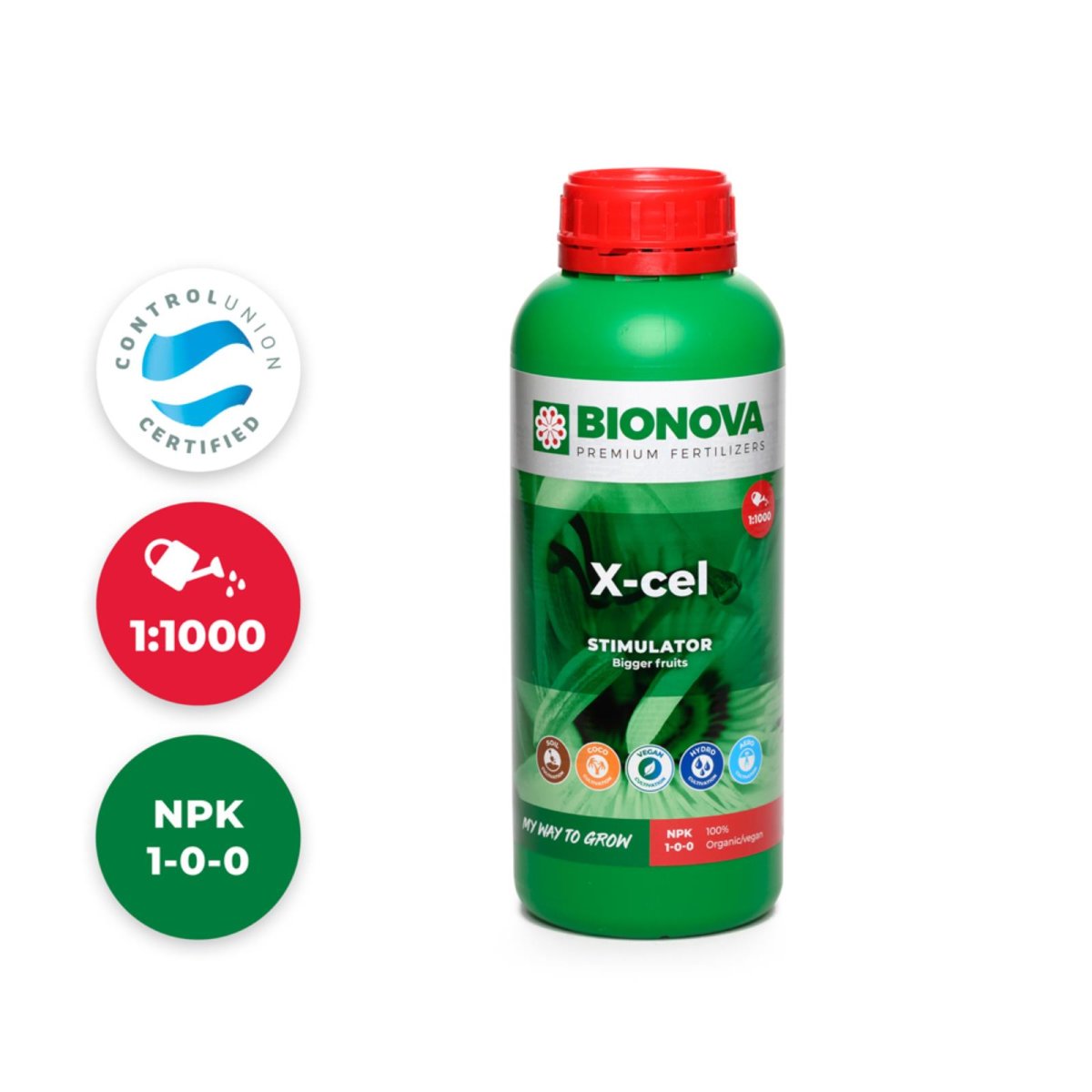 Bionova X-ceL 1 Liter